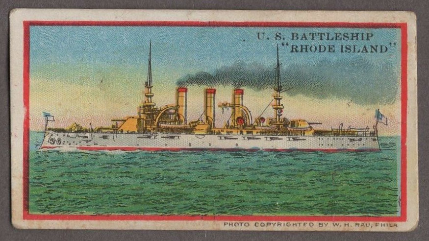 US Battleship Rhode Island